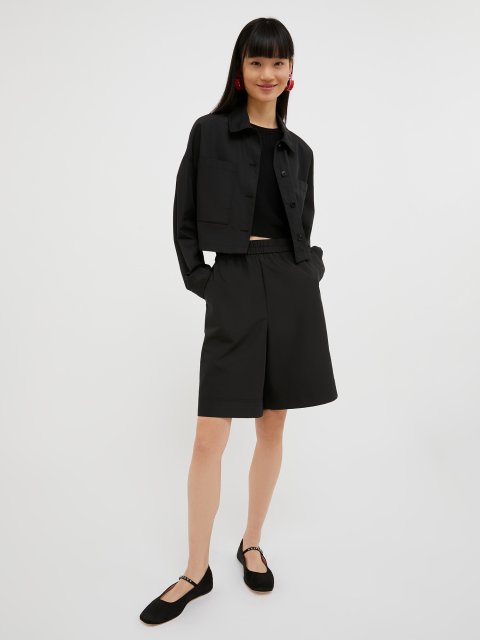 Чорні шорти Max&Co бермуди: фото 4 - Invogue