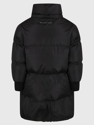 Чорна куртка MM6 MAISON MARGIELA KIDS: фото 3 - Invogue