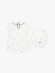 Комплект EMPORIO ARMANI KIDS з комбінезона та слинявчика: фото - Invogue