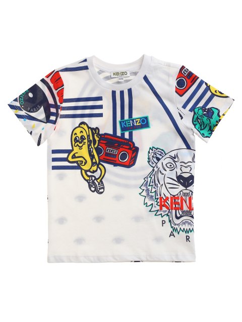 Біла футболка KENZO : фото - Invogue