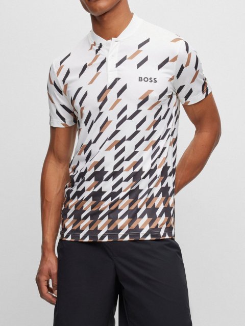 Біле поло BOSS : фото 1 - Invogue