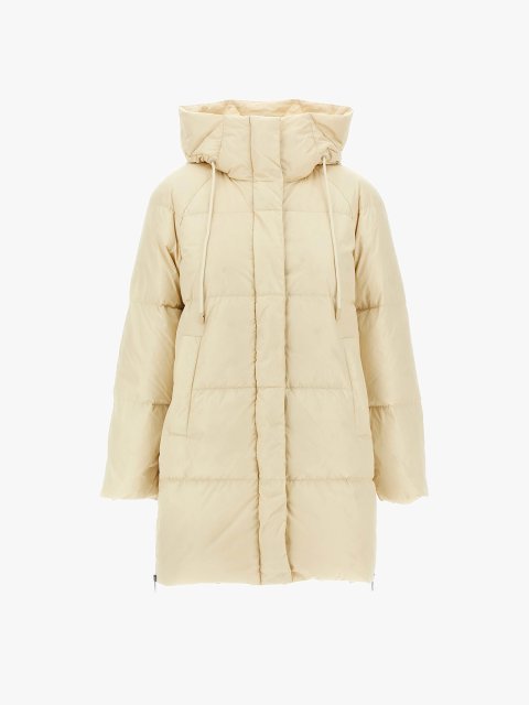 Молочний пуховик WEEKEND MAX MARA: фото - Invogue