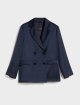 Темно-синій жакет MAX MARA : фото - Invogue