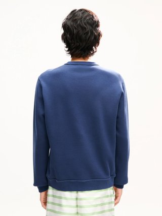 Сине-чёрный свитшот Kenzo из хлопка: фото 3 - Invogue