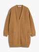 Коричневий кардиган Max Mara вільного крою: фото - Invogue