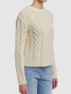 Молочный свитер WEEKEND MAX MARA: фото 3 - Invogue