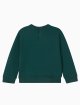 Зелёная кофта EMPORIO ARMANI KIDS из хлопка: фото 2 - Invogue