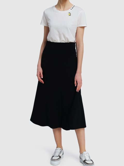 Чёрная юбка MARC CAIN: фото 1 - Invogue