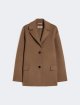 Темно-бежевий жакет MAX MARA з чистої вовни: фото - Invogue