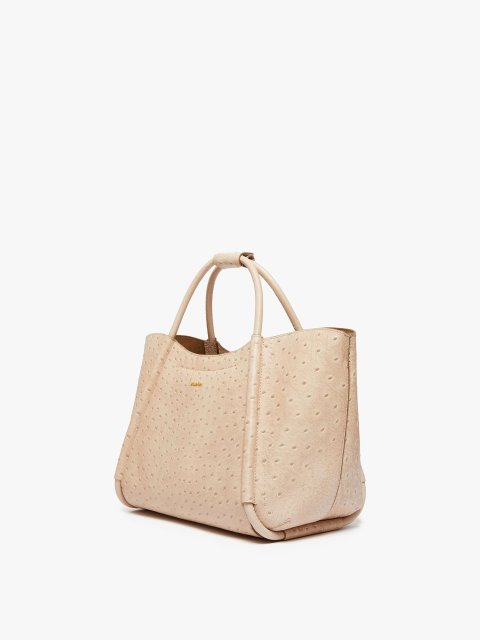 Бежевая сумка MAX MARA: фото 2 - Invogue