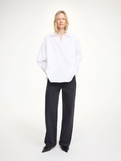 Біла сорочка BY MALENE BIRGER з органічної бавовни: фото 1 - Invogue