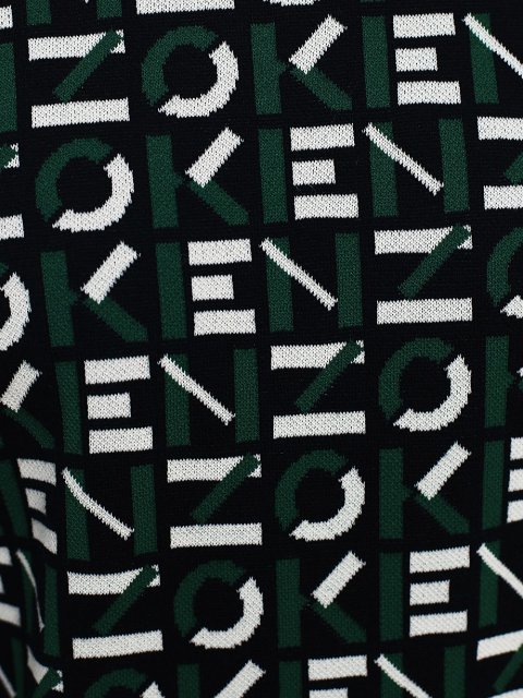 Зелёный свитер KENZO: фото 5 - Invogue