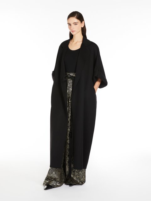 Чорні брюки Max Mara шовкові: фото 1 - Invogue