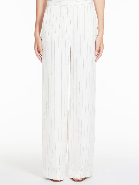 Білі брюки MAX MARA : фото 1 - Invogue