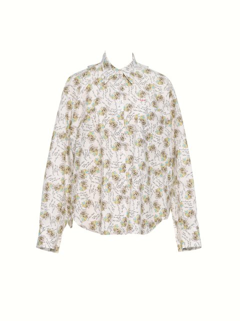 Різнокольорова сорочка PUSHBUTTON з бавовни: фото 3 - Invogue