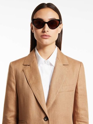 Чорні окуляри MAX MARA : фото 3 - Invogue