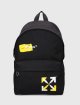 Чёрный рюкзак OFF-WHITE KIDS: фото - Invogue