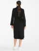 Чорне пальто MAX MARA з чистої вовни: фото 2 - Invogue