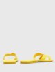 Жёлтые шлепанцы KENZO: фото 3 - Invogue