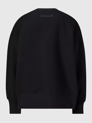 Чёрная кофта MM6 MAISON MARGIELA KIDS: фото 1 - Invogue