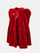 Червона сукня MONNALISA з бантом: фото 2 - Invogue