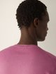 Розовый свитер ZEGNA из хлопка: фото 3 - Invogue