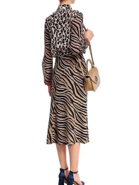 Бежевая юбка MARC CAIN: фото 2 - Invogue