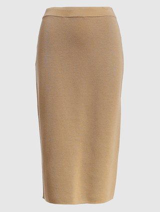 Бежевая юбка MAX MARA: фото - Invogue