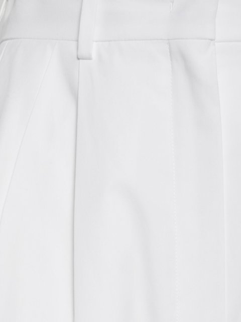 Білі брюки Sportmax широкі: фото 3 - Invogue