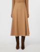 Темно-бежева спідниця MAX MARA з верблюжої вовни: фото 2 - Invogue