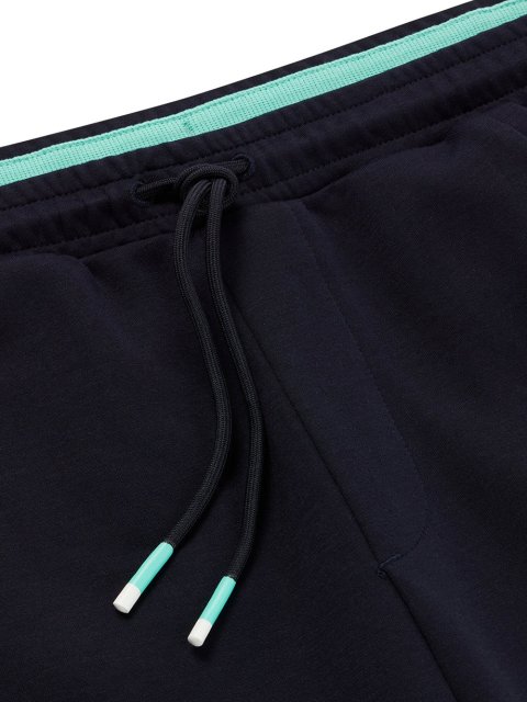 Тёмно-синие брюки спорт BOSS: фото 4 - Invogue