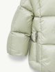 Світло-зелений пуховик MONCLER зі знімним капюшоном: фото 4 - Invogue