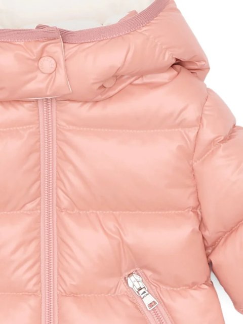 Рожева куртка MONCLER ENFANT : фото 2 - Invogue