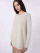 Бежевий светр WEEKEND MAX MARA з альпаки та бавовни: фото 4 - Invogue