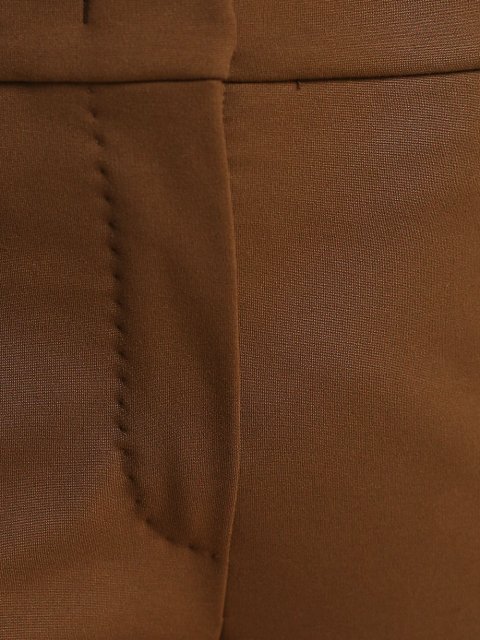 Коричневые брюки MAX MARA: фото 4 - Invogue