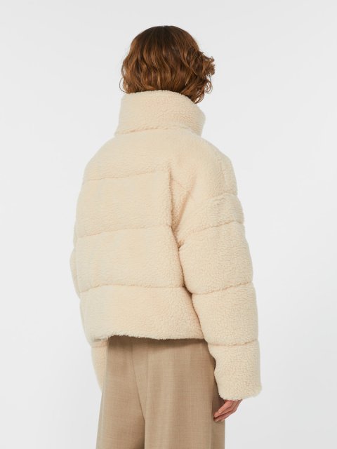 Молочная куртка WEEKEND MAX MARA из шерсти: фото 2 - Invogue