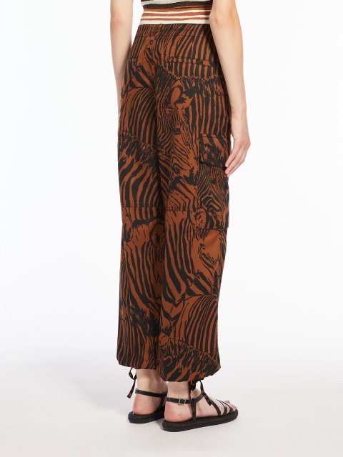 Коричневі брюки WEEKEND MAX MARA : фото 2 - Invogue