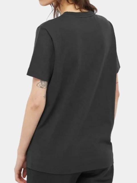 Черная футболка Acne Studios с принтом: фото 2 - Invogue