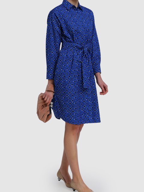 Синее платье WEEKEND MAX MARA: фото 1 - Invogue