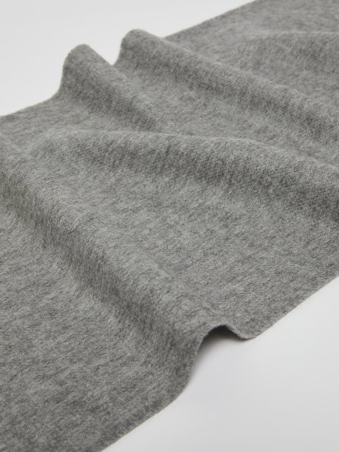 Серый шарф WEEKEND MAX MARA из альпаки: фото 3 - Invogue