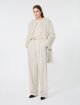Кремовий светр MAX MARA з мохеру: фото 1 - Invogue