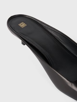 Чорні мюлі TOTEME : фото 4 - Invogue