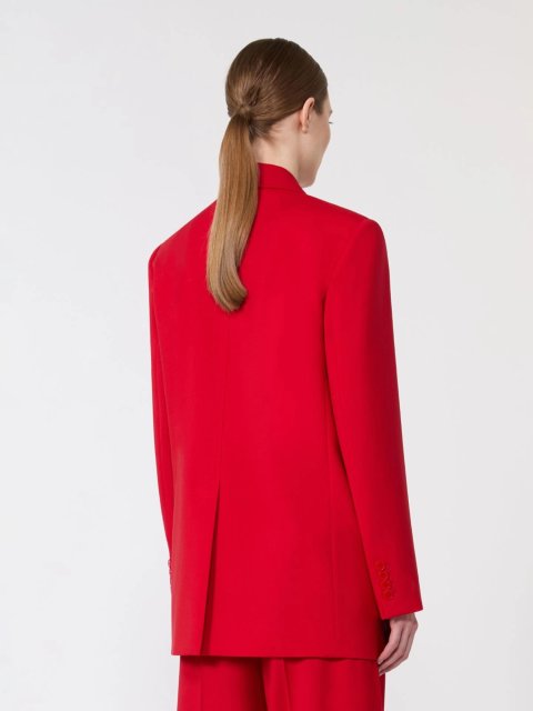 Червоний жакет MAX MARA з чистої вовни: фото 3 - Invogue