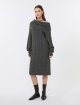 Темно-сіра сукня MAX MARA з вовни та кашеміру: фото 1 - Invogue