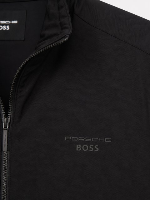 Чорний спортивний костюм BOSS з поліаміду з еластаном: фото 9 - Invogue