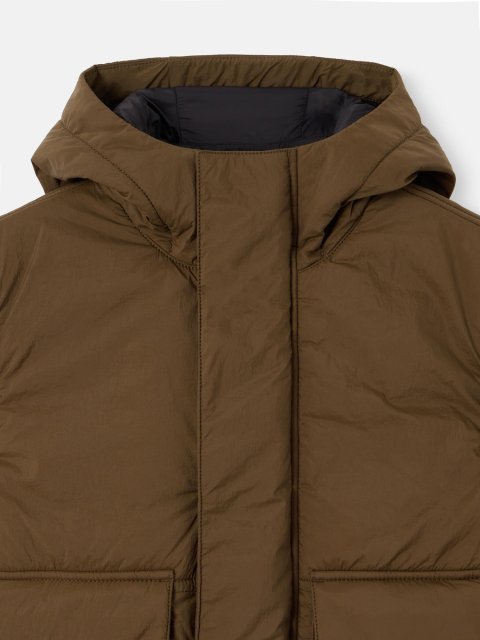 Зелена куртка STONE ISLAND KIDS : фото 1 - Invogue