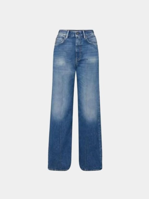 Сині джинси кльош Acne Studios: фото - Invogue