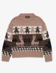 Коричневий светр DSQUARED KID : фото - Invogue