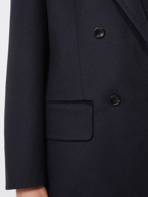 Темно-синій жакет MAX MARA з вовни: фото 4 - Invogue