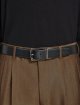 Черный ремень ZEGNA из кожи: фото 1 - Invogue